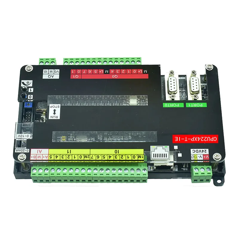 Imagem -02 - Controlador Programável do Controlador do Plc Placa de Controle Industrial Compatível S7200 com Ethernet Cpu226 Cpu224xp-r-ie