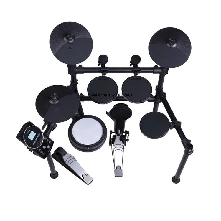 Mz528 Magic Shark Electronic Drum Kit Drum Children'S Professional Beginners Introductory Electric Drum