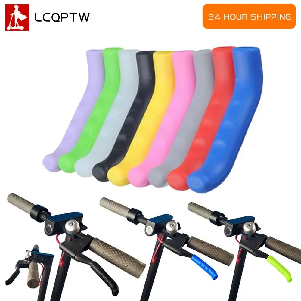 Poignées de frein antidérapantes en Silicone, couvercle de levier en Gel pour Sccoter électrique Xiaomi M365 PRO Mi3 4 Pro, manchon de protection