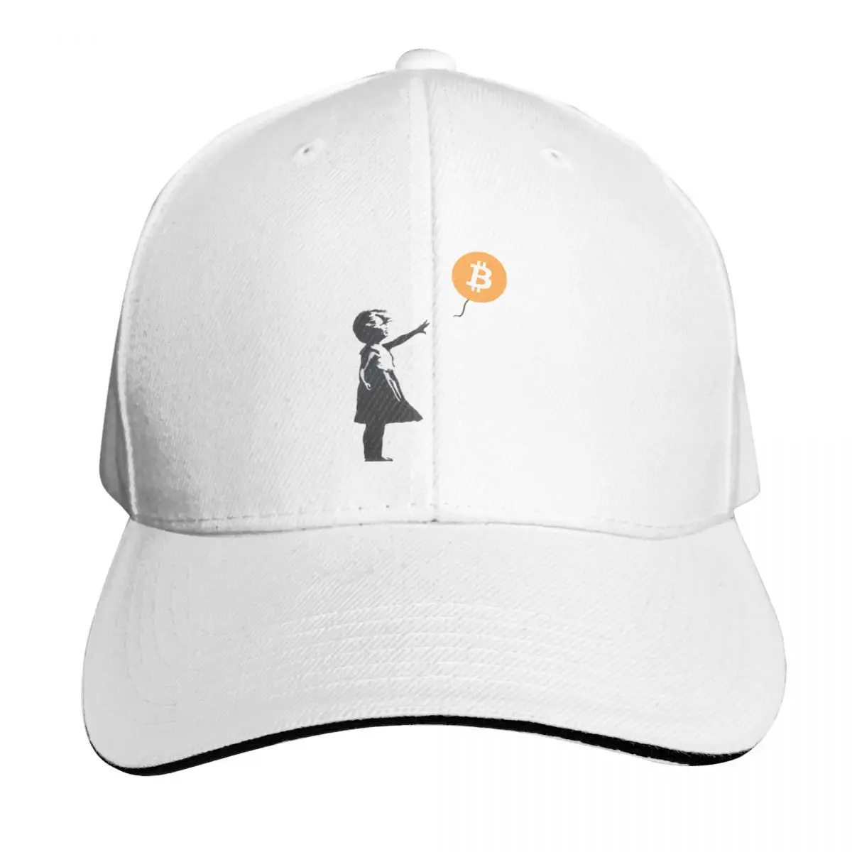 Bitcoin Banksy dibuat khusus untuk wanita topi bisbol