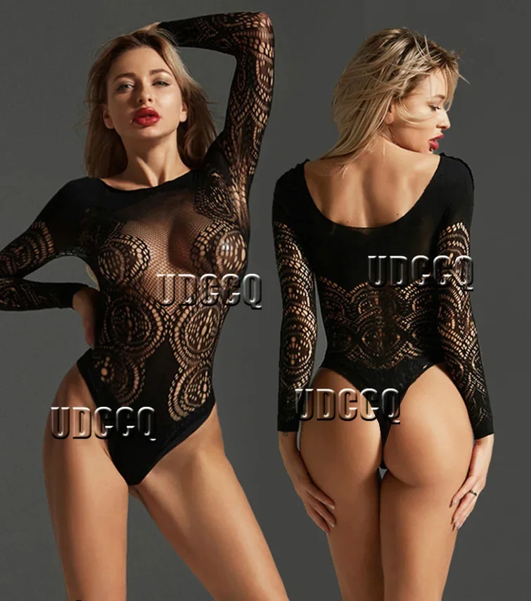 Nuisette sexy en dentelle, sous-vêtements, vêtements de nuit, bikini, grande taille