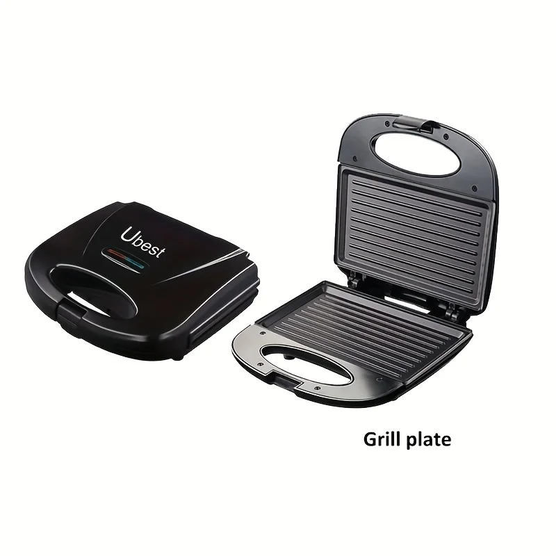 صانع الوافل 750 وات، صانع الإفطار الكهربائي للمطبخ، صانع الساندوتشات الكرتونية، صانع دونات منزلي، صانع أطباق الجوز