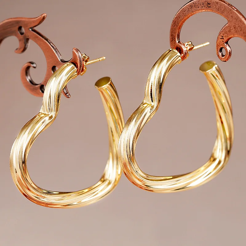 

HIBRIDE Romantic Gentle Female Focus Jewelry Love Earrings Accessories Suitable for Wedding Prom Festival Host Daily Gifts E325