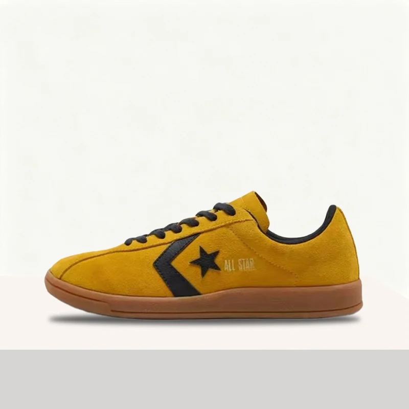 Converse Classic Trainer Unisex Yellow Low-Top Sneakers – Comfortable Versatile Non-Slip Durable Sole & Everyday Style A15621C