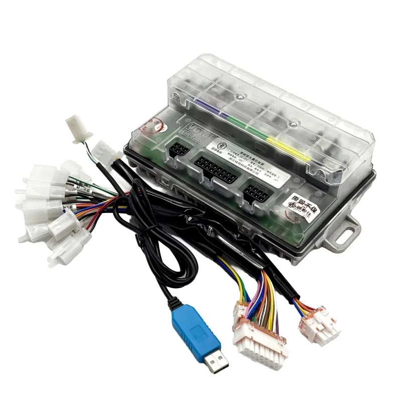 VOTOL EM-7280S 72V80A Intelligent Sine Wave Controller Programming Software for DC Motor in Electric Motorcycles