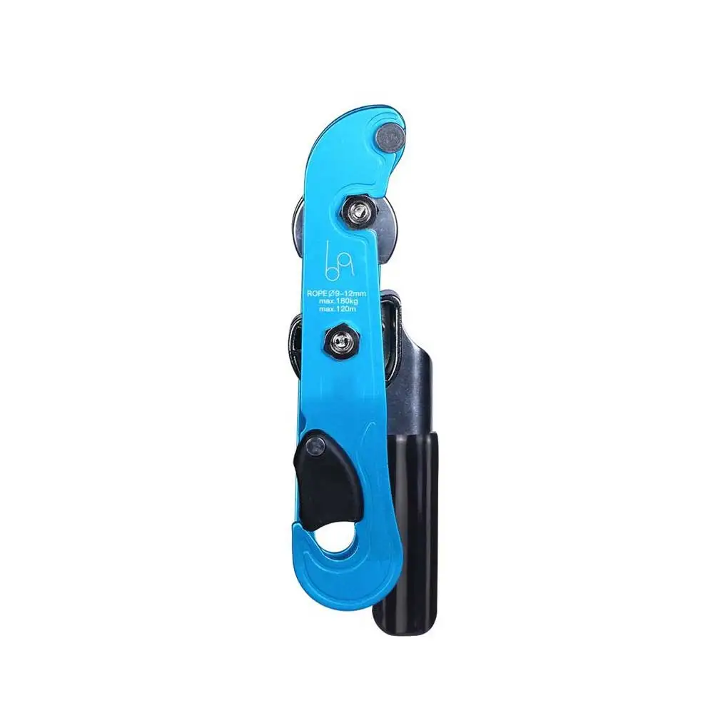 Outdoor Rock Climbing Descent Device Handle-Control Downhill Descender Brake Equipment Wall Cleaning Outdoor Emergency