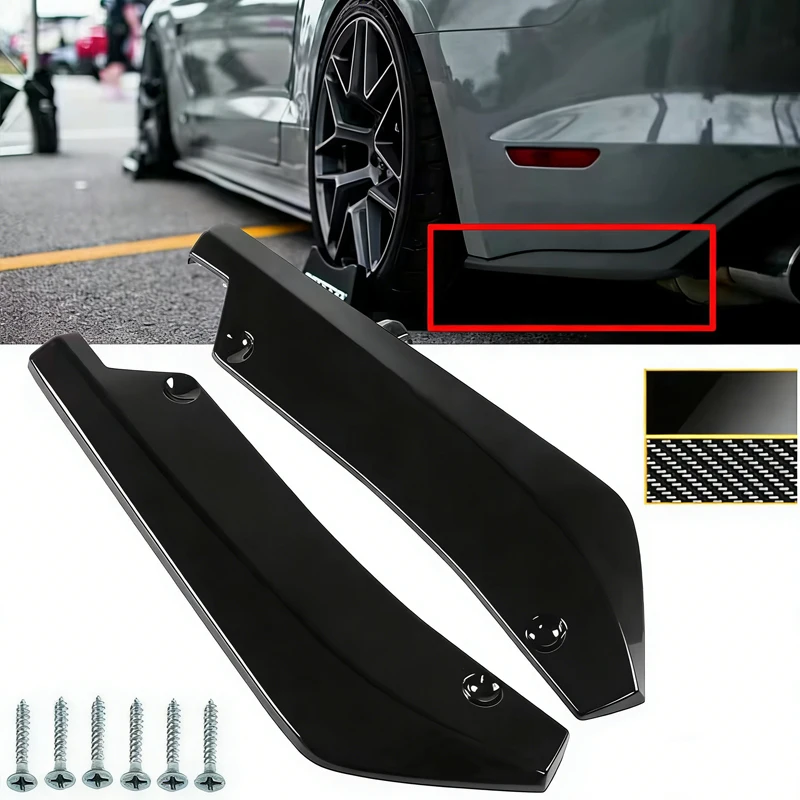 

Car Front Rear Bumper Strip Lip Spoiler Diffuser Splitter Scratch Protector for Maserati Ghibli Levante Quattroporte MC20
