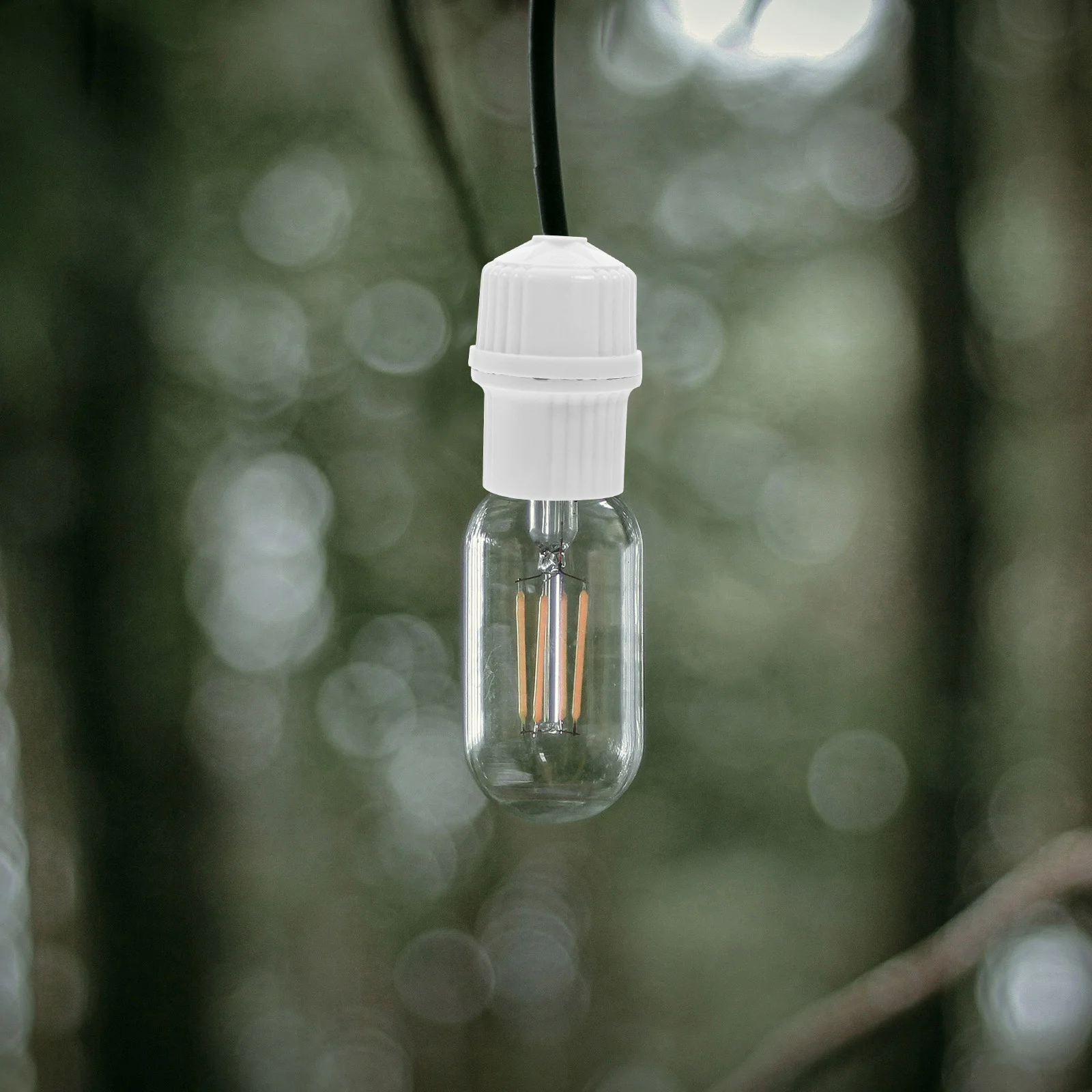 

20Pcs Hanging Pendant Light Socket Waterproof E27 Screw Base Lamp Holder Replacement Socket Part for DIY Lighting