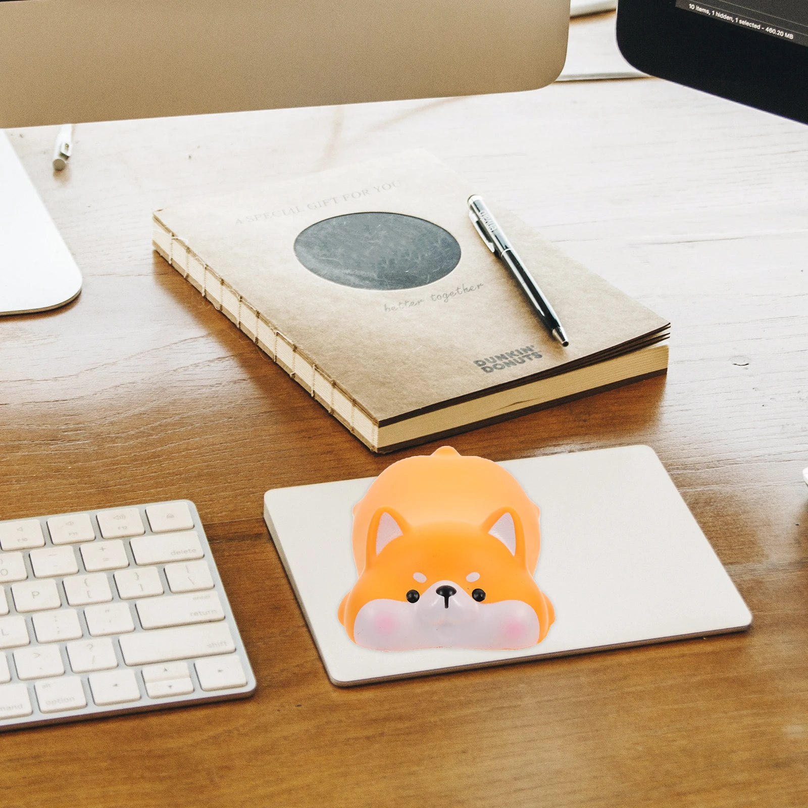 

Cartoon Animal Pad PU Resin Wrist Support Non-skid Modern Mouse Pad Modern Mat Lightweight Gaming Computer Supply