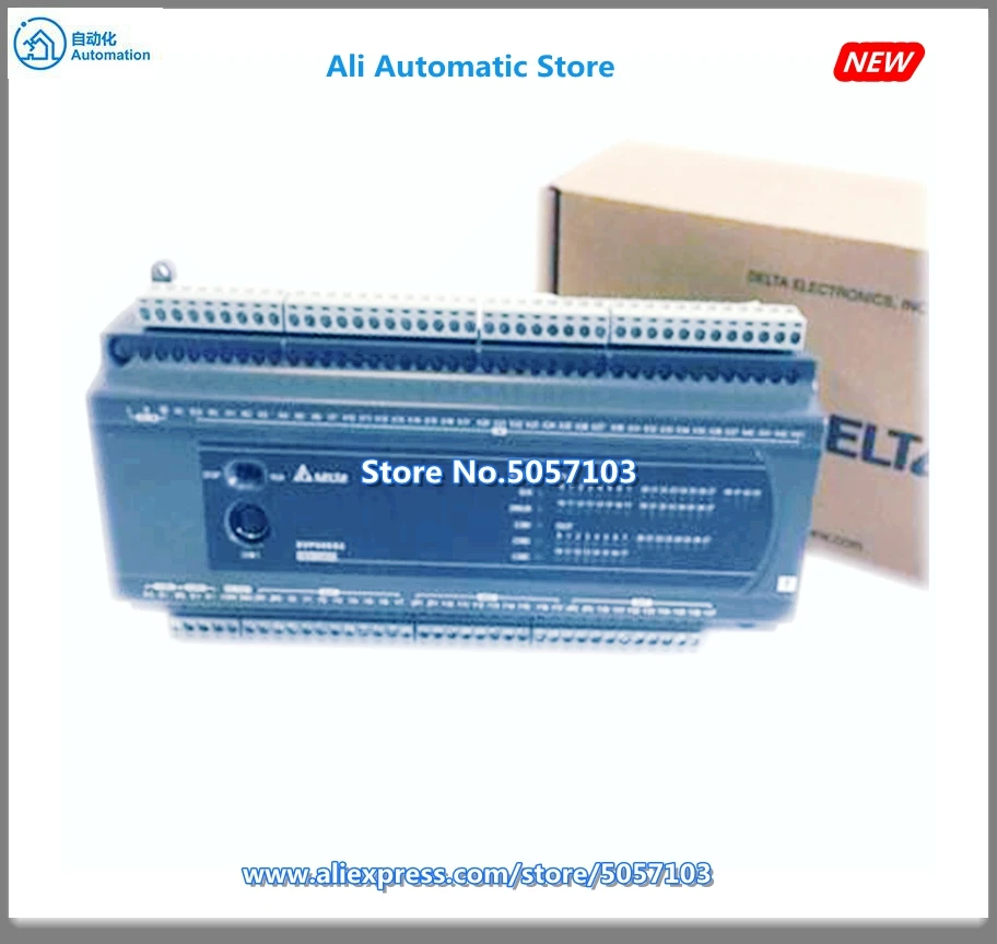 DVP40ES200RM 40-Point Host 24DI 16DO Relay 250VAC 24VDC 2A 2-Channel 100K AC Power Supply New