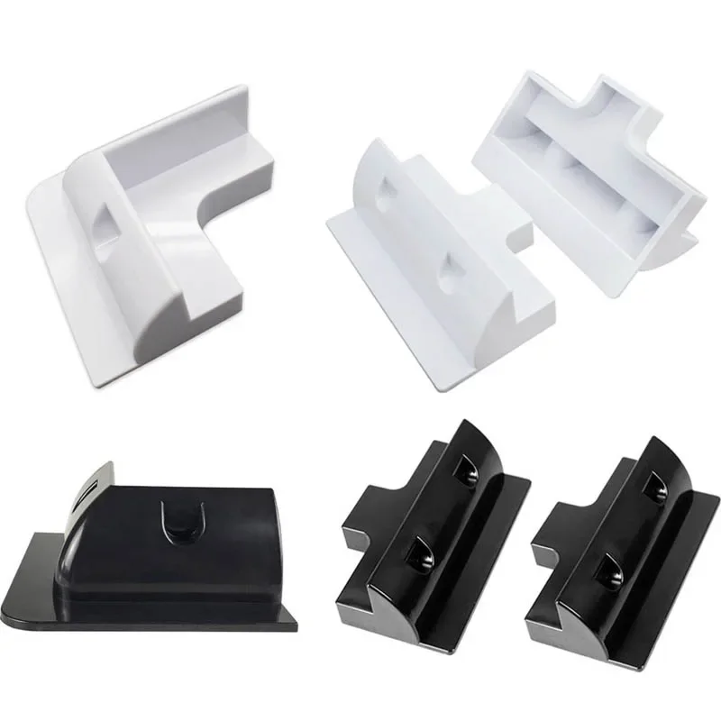 RV Solar Mounting Bracket Drill-Free Plastic Photovoltaic Panel Fixing Corner Brackets Kit For RV Caravans Vehicles Motorhomes