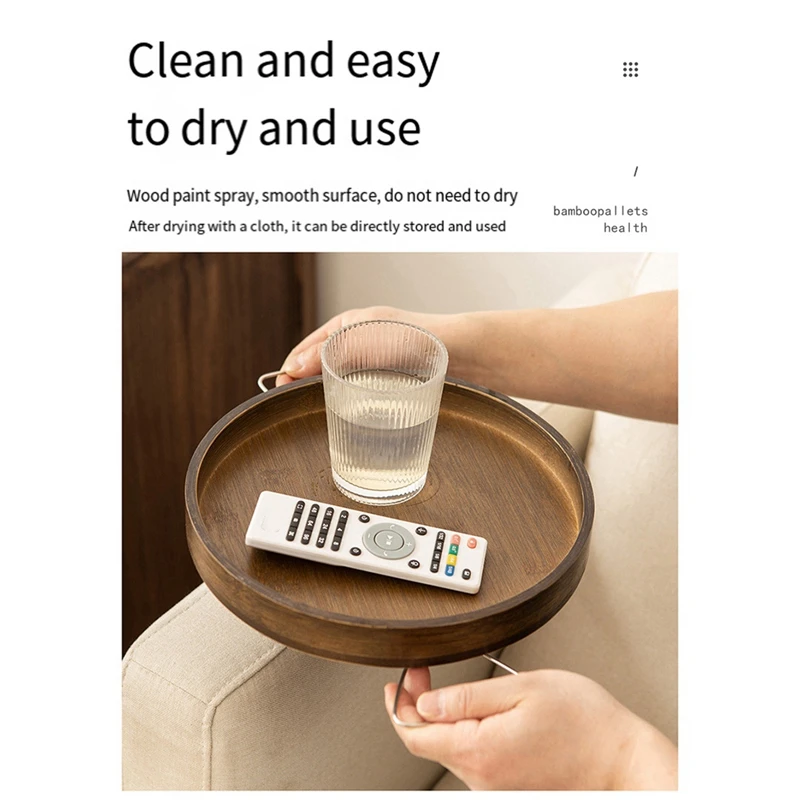 طاولة صينية خشبية قابلة للطي أريكة الذراع صينية أريكة الجداول طاولة التلفزيون طاولة جانبية مخزن المنزل الديكور الجولة