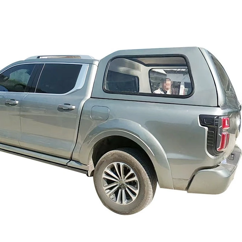 

High Roof Metal Rear Box Cover With Glass For Great Wall Poer Shanhai Custom Paint Color Pickup Truck