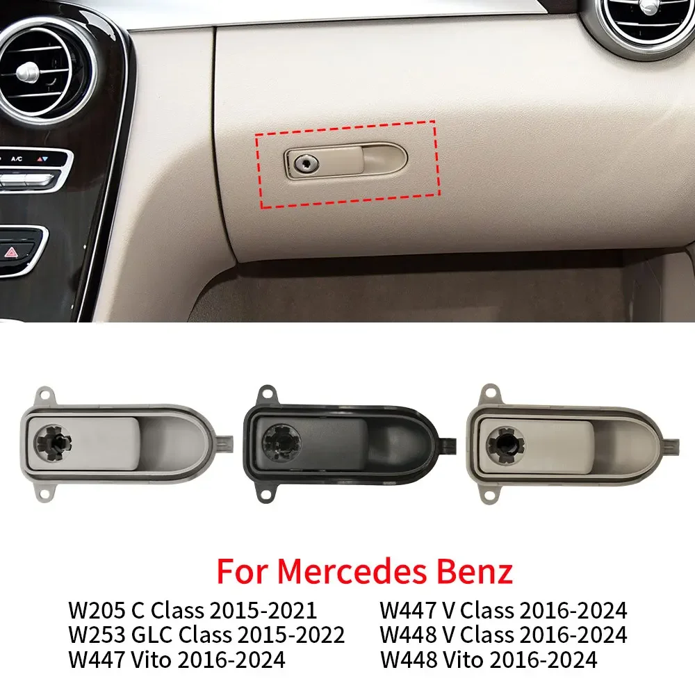 

Car Glove Box Handle Cover Lid Lock Toolbox Glove Boxes Cover Switch For Mercedes Benz W205 W253 W447 W448 C GLC V Class Vito