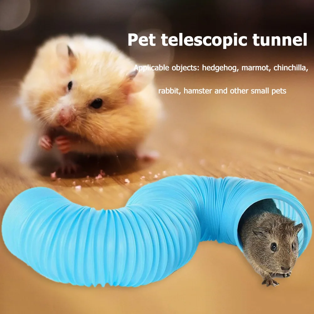 Collapsible Play Pet Tunnel Indoor Guinea Pig Animal Exercise Tube Ferret Rabbit Hamster Funny Toy Pets Products