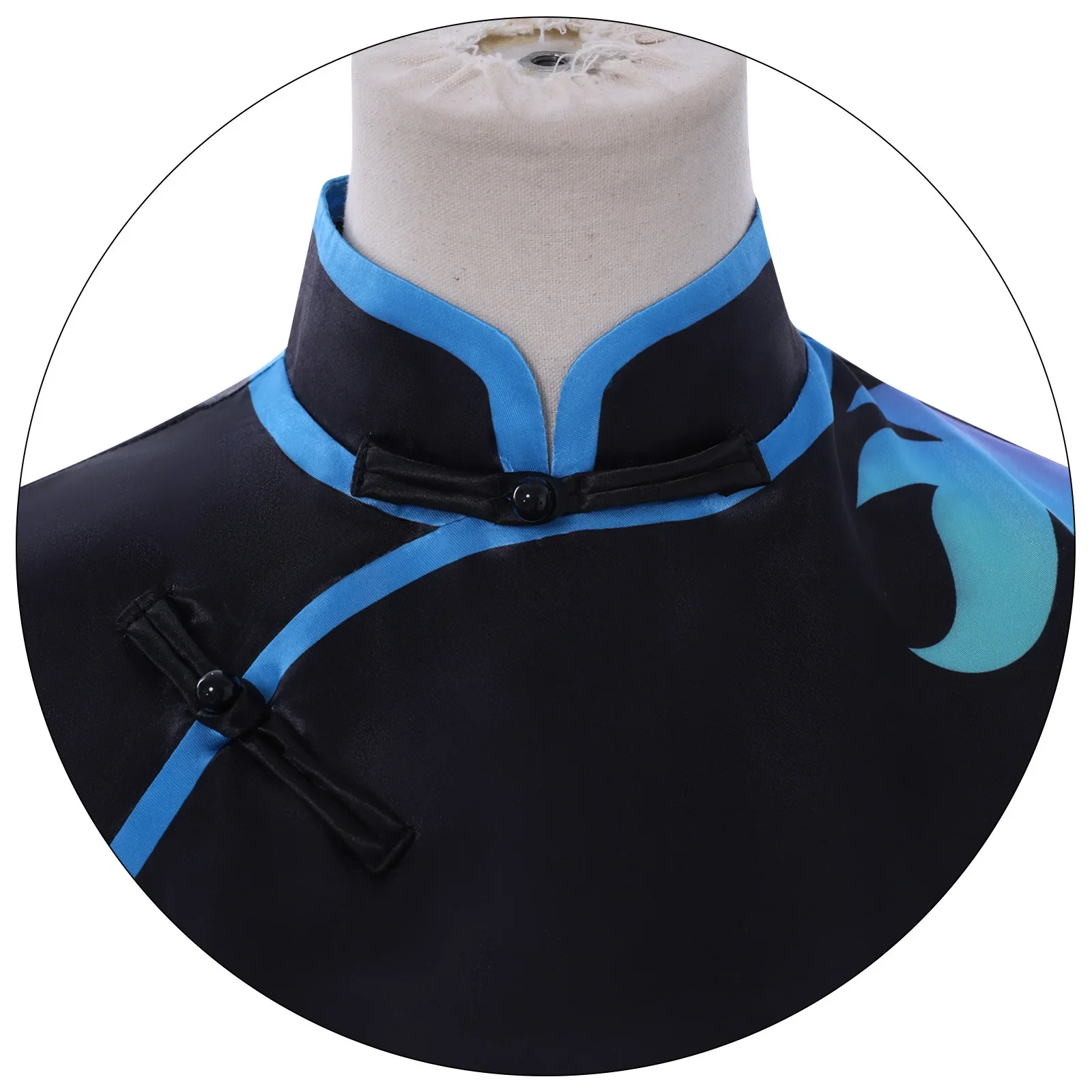 أزياء CosplayGame Identity V العتيقة التأثيرية أزياء تشى شيى للعب الأدوار على الطراز الصيني فستان شيونغسام الدعائم لحفلات الهالوين C