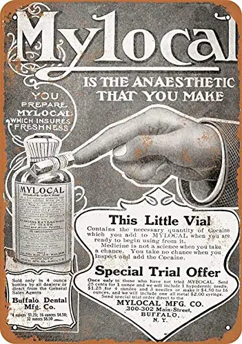 Fsdva Metal Sign - Make Your Own Local Anesthetic - Retro Wall Decor Home Decor