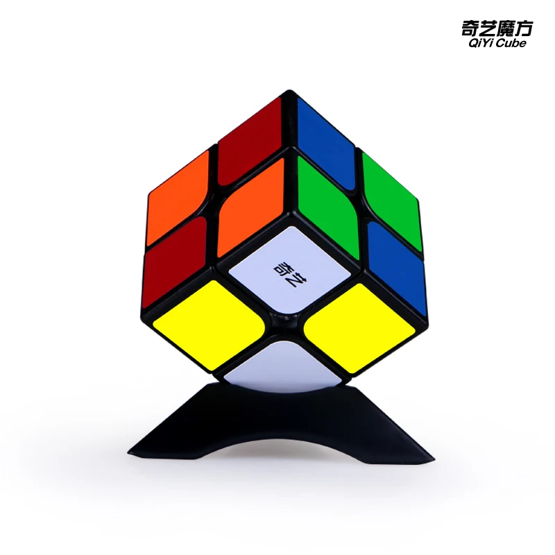 [ECube] QiYi QiDi 2x2 ProfessionalSpeed Cube giocattoli educativi per principianti Puzzle Magic Cube Stickers Sticker Baby Kids Toys