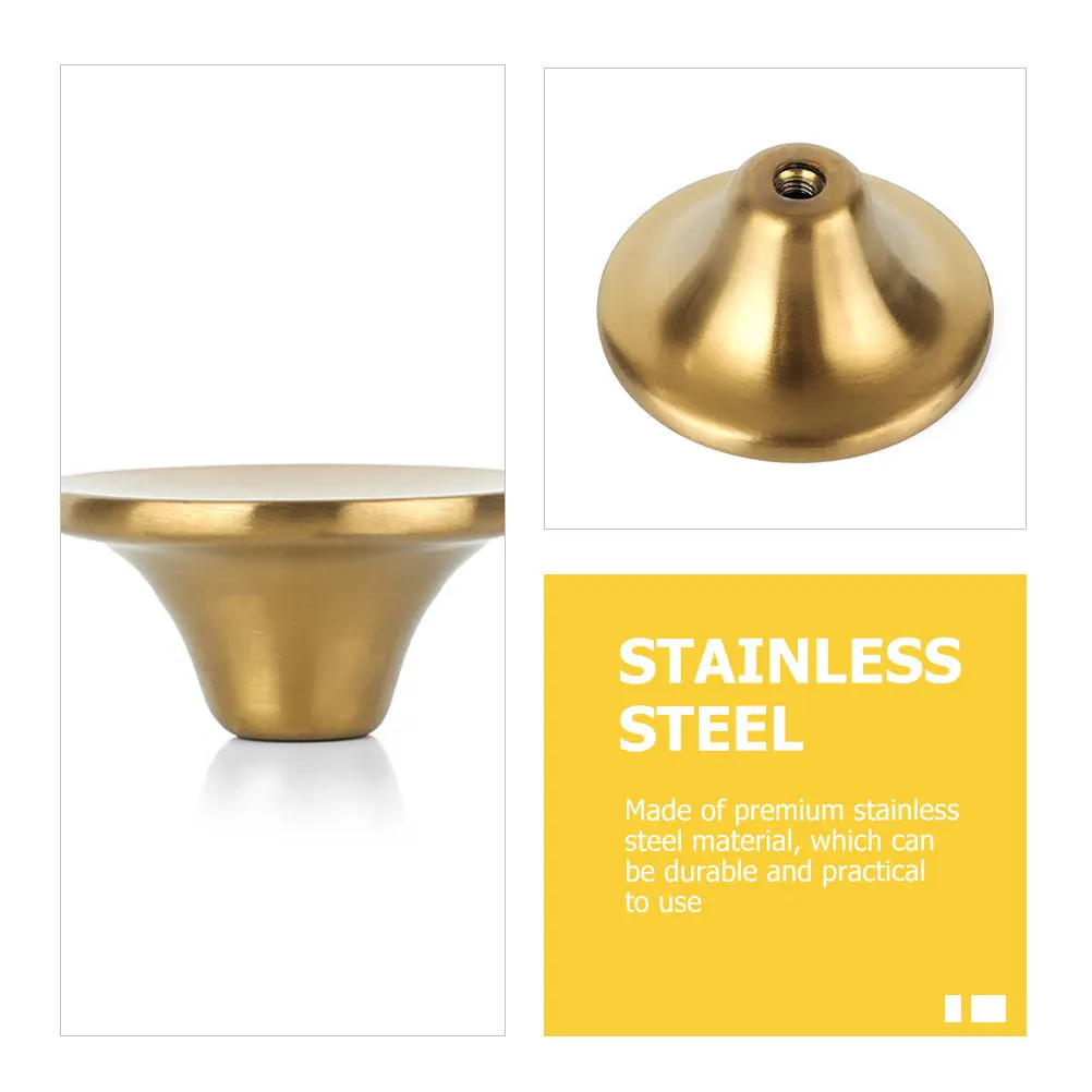 

4Pcs Universal Pot Lid Knobs Metal Replacement Handles Heat Resistant Wear Resistant Kitchen Pan Lid Accessories