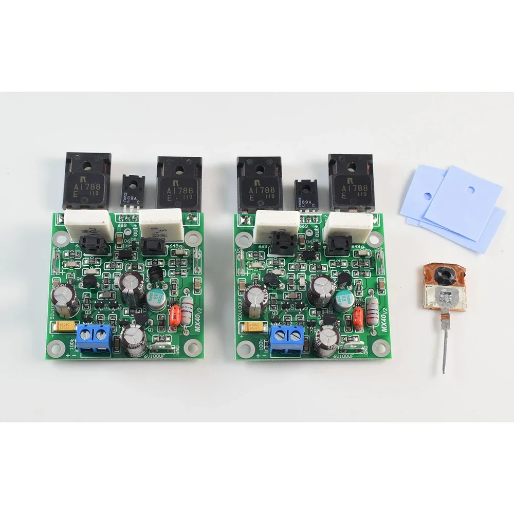 

2pcs MX40 Stereo Power Amplifier Board 50W 8R Finished