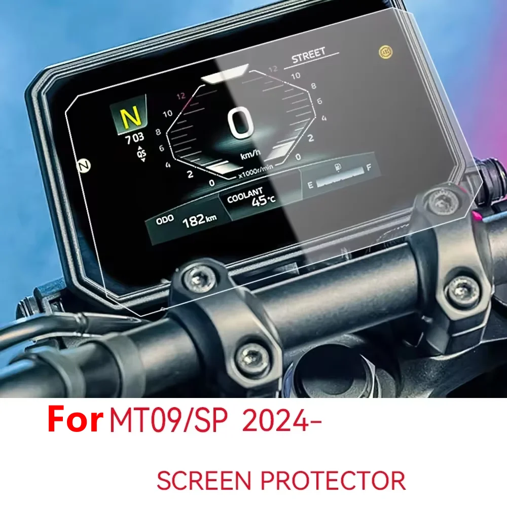 2024-up For MT09 New Motorcycle Accessories Scratch Cluster Screen Dashboard Protection Instrument Film For Yamaha MT-09 MT 09SP