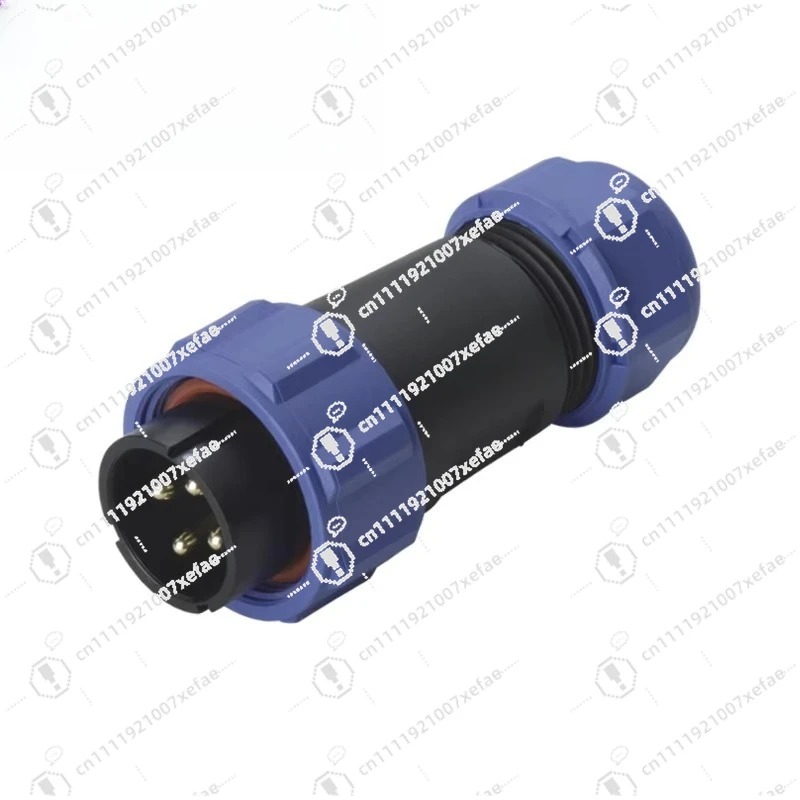 

Industrial connector 15m m21 4/5/7/9/12 pin waterproof cable plug male IP68/IP67 connector