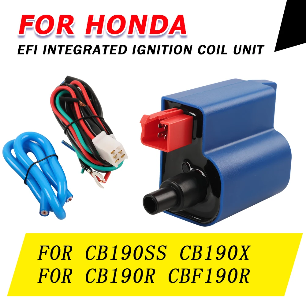 Bobina de ignição efi para motocicleta, para honda cb190ss cb190r cbf190r cb 190 r x cbf 190r ‌   Interruptor da bobina de injeção eletrônica ‌