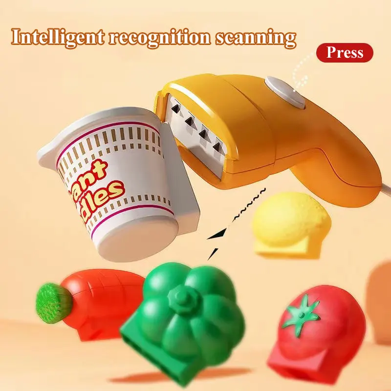 Nuovi bambini Fai finta di giocare Calcolatrice Registratore di cassa Giocattolo Supermercato Shopping Cassiere Contatore con scanner Microfono Carta di credito