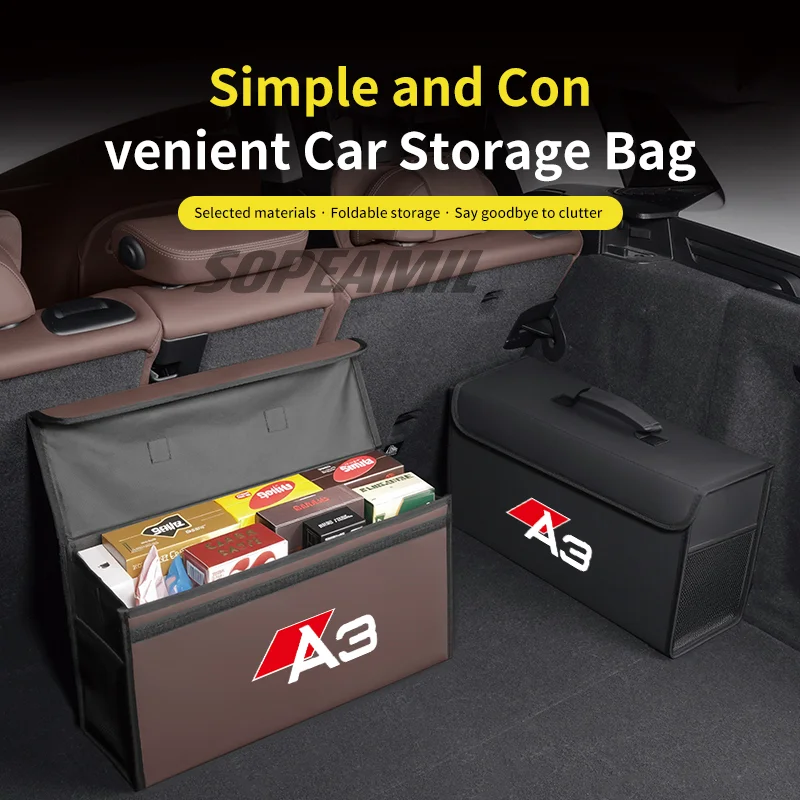 

Car Trunk Organizing And Storage Box For Audi Q2 Q3 Q4 Q5 Q7 Q8 A1 A3 A4 A5 A6 A7 A8 TT S3 S4 S5 S6 S7 RS3 RS4 RS5 RS6 RS7 SLine