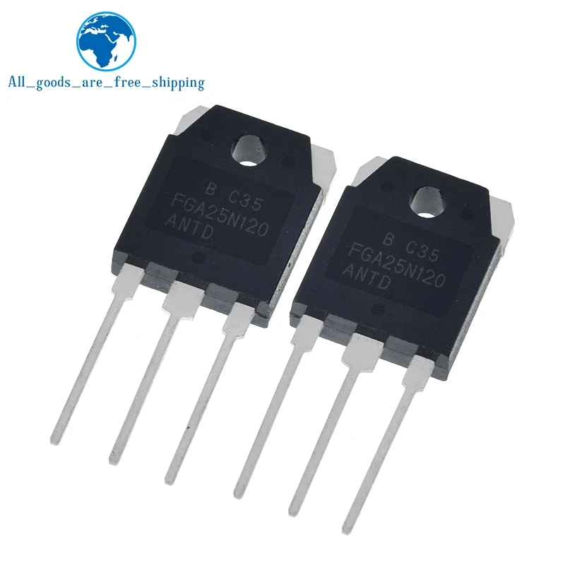 TZT 5PCS/lot FGA25N120ANTD FGA25N120 25N120