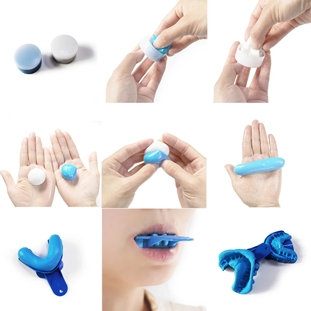 Luxsmile Dental Impression Putty Kit Material Plus Silicone Teeth Mold Set Equipment For Dentist Clinical Laboratory