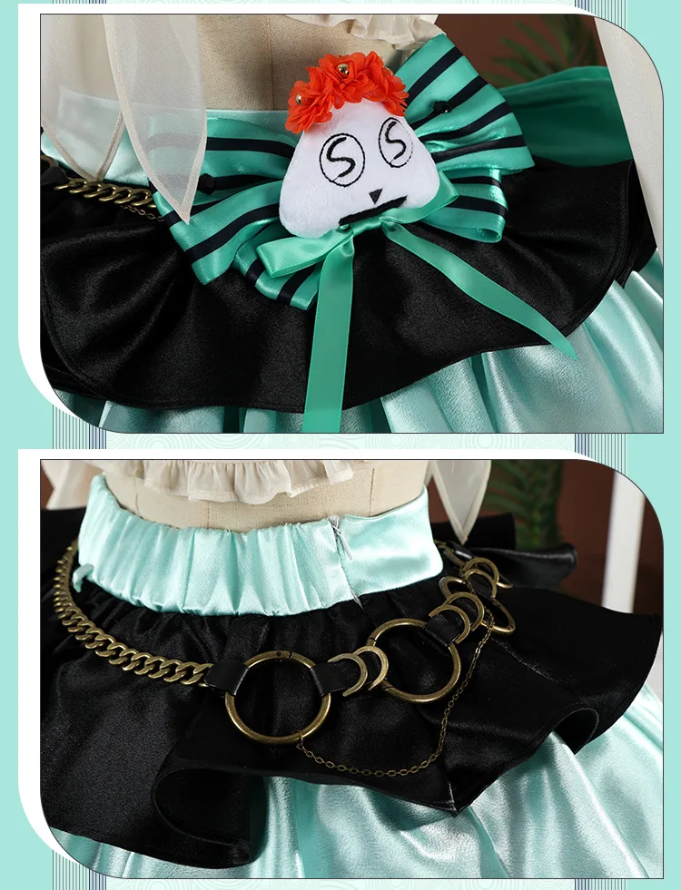 

Handmade Cos Outfit: Arknights Hanyu Momoka Yostar Collab Cosplay Costume Idol Cosplay Outfit Halloween Carnival Party HCos