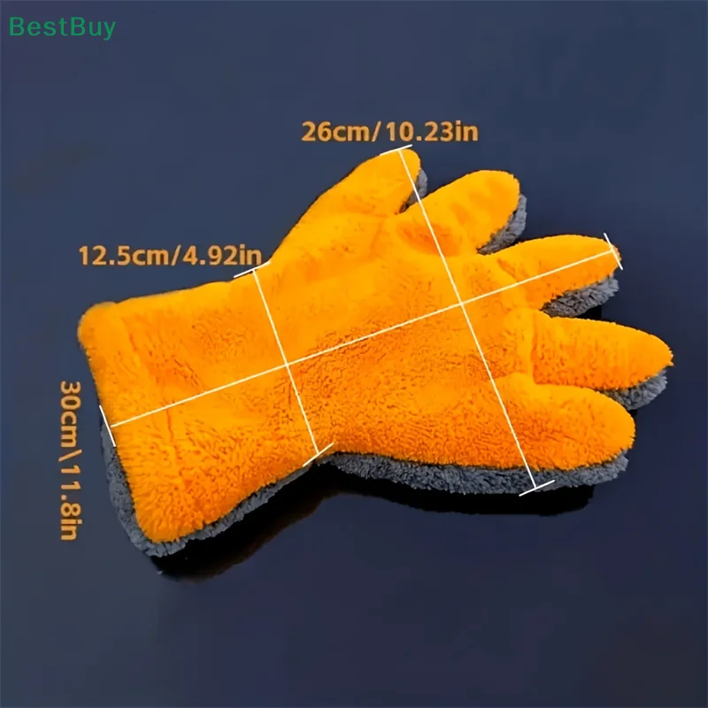 Car Body Interior Cleaning Towel Gloves