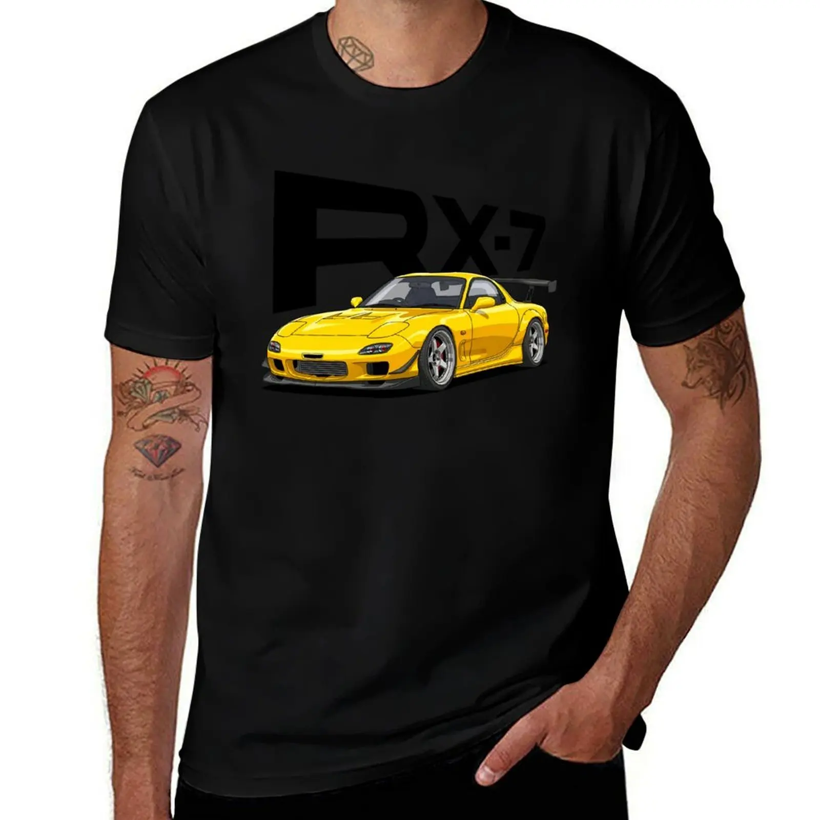 

JDM LEGEND RX-7 T-Shirt cute clothes funny meme t-shirts customs Men's t-shirts