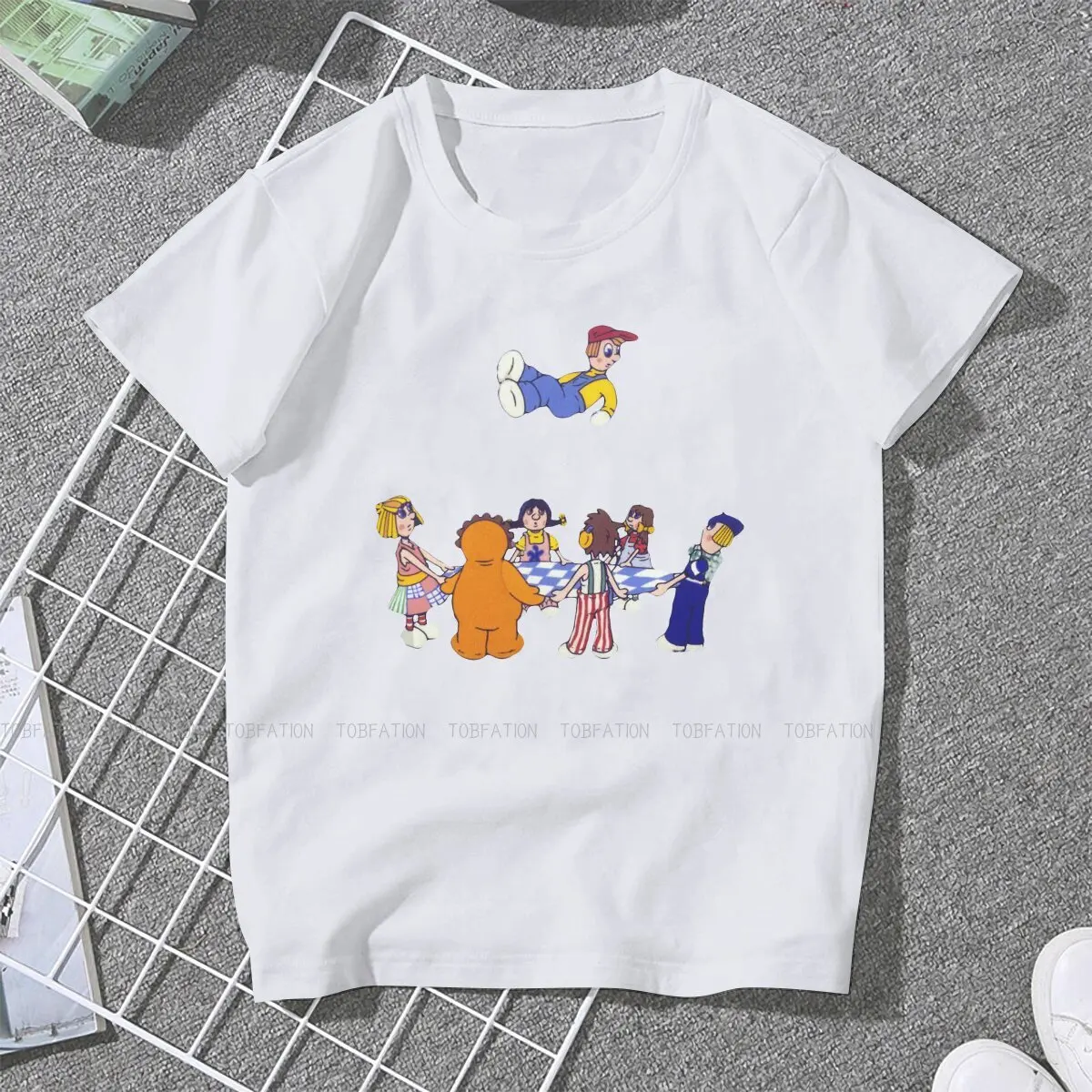 Playing Classic  Newest TShirts The Raggy Dolls Toys Grimes Toy Factory Woman Graphic Pure Cotton Streetwear T Shirt O Neck