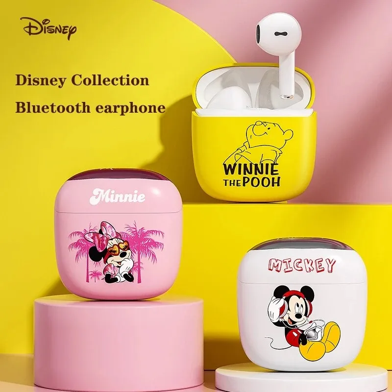 Cartoon Disney M1 Wireless V5.0 Bluetooth Headphones HD Sound Quality Analysis Stable Connection Long Battery Life Earphones