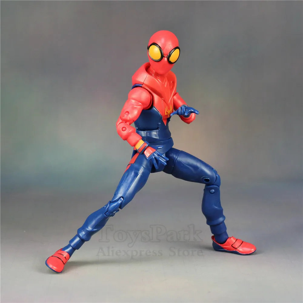 Marvel Spider-Man In De Spider Vers 7 "Action Figure 2099 Peter Parker Miles Morales Zelfgemaakte Gwen Zijde legends Zd Speelgoed Pop