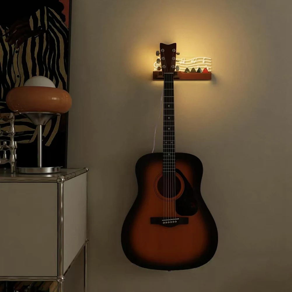 

Настенное крепление для гитары Вешалки для гитары Держатель для гитары Крючок для настенного музыканта Подходит для гитар всех размеров [AA74-AAA]