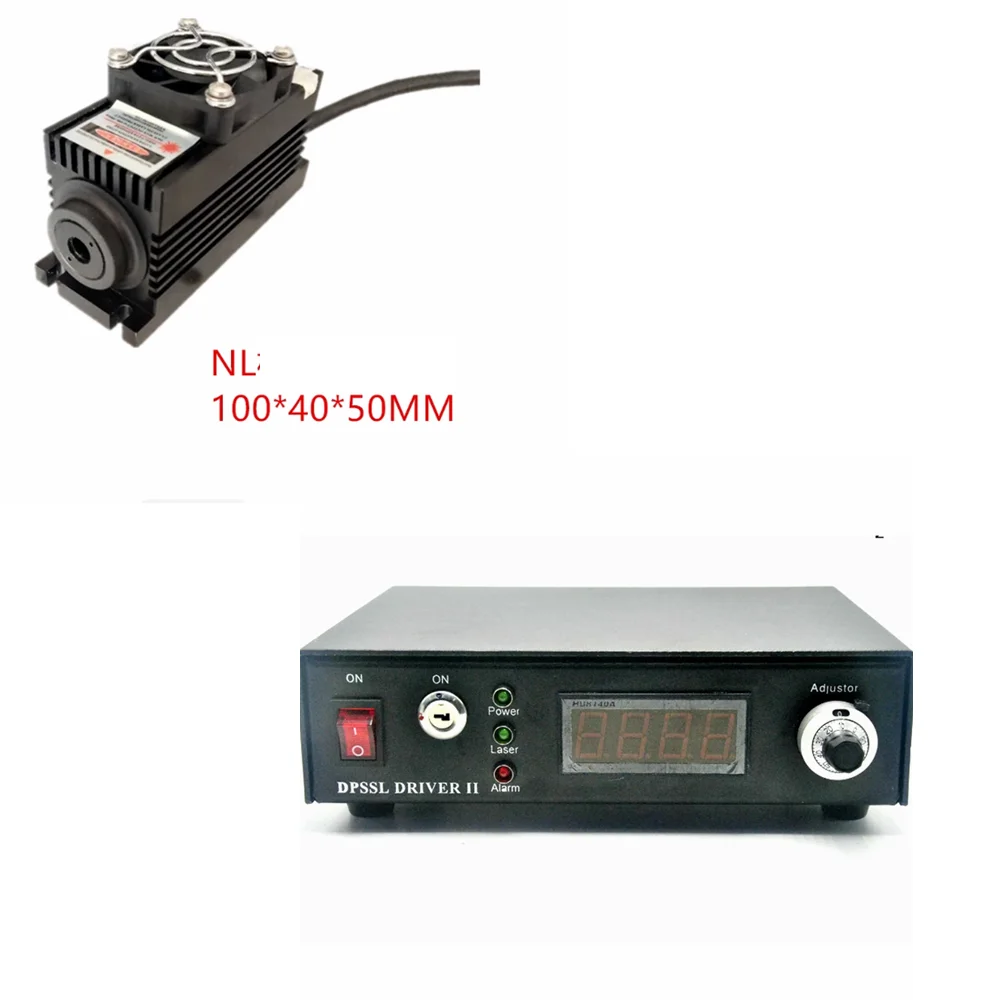 1064nm 100/600mw/1WLab IR Laser Module + TTL/Analog + TEC Cooling + Power Supply Applicable medical experiments