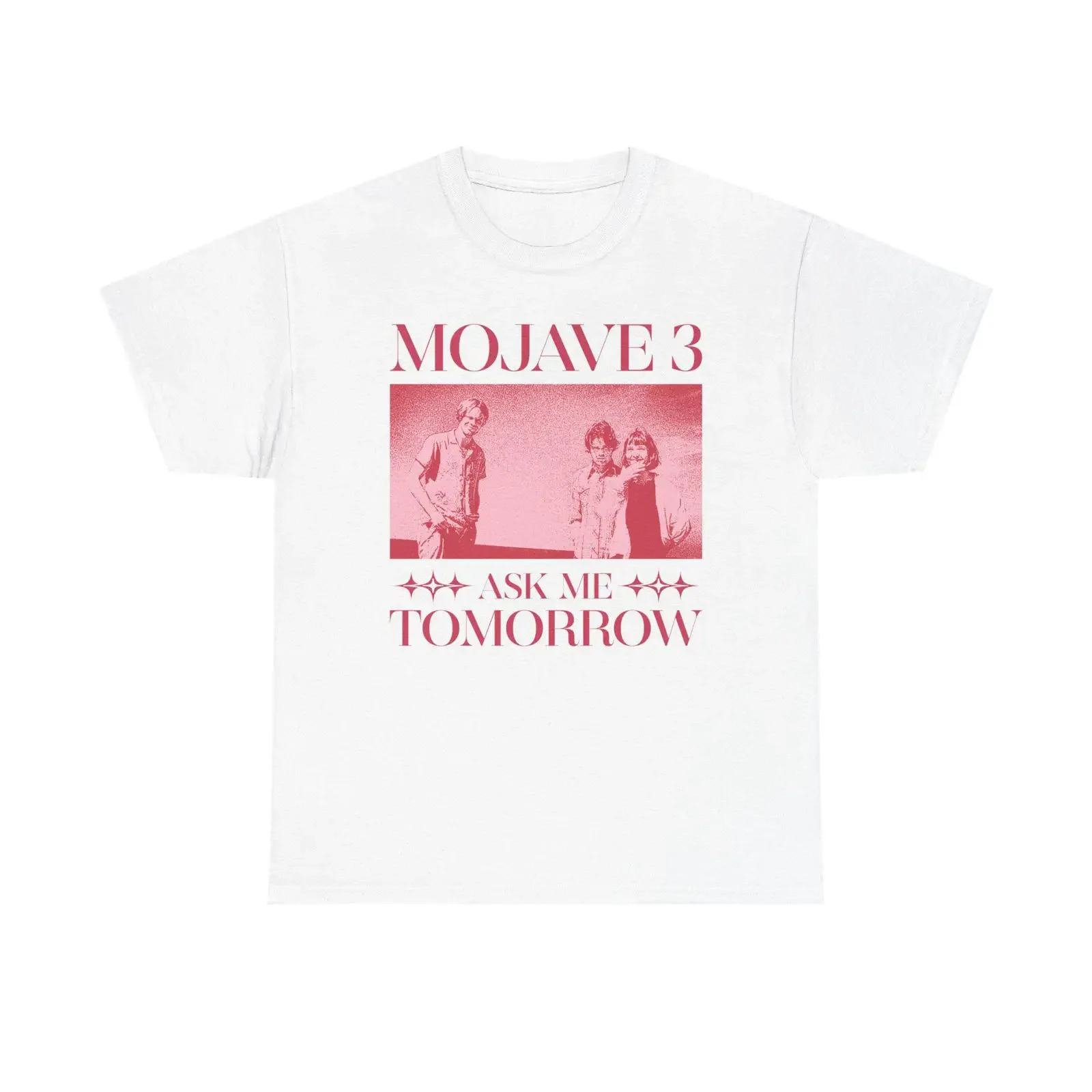 Mojave 3 Fanart T shirt Slowcore Indiepop Dreampop vintage Washed graphic Versatile homme designer clothes Slightly