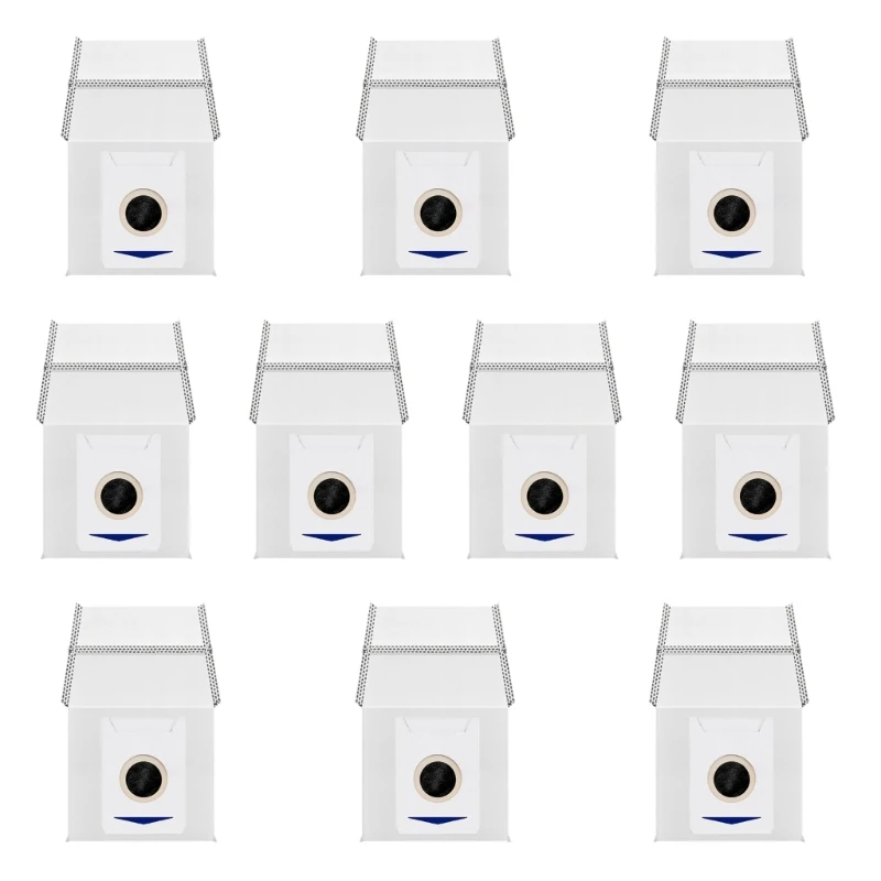 M2EE ชุดถุงเก็บฝุ่น 10 ใบถุงเก็บฝุ่นผ้าเครื่องดูดฝุ่นอะไหล่