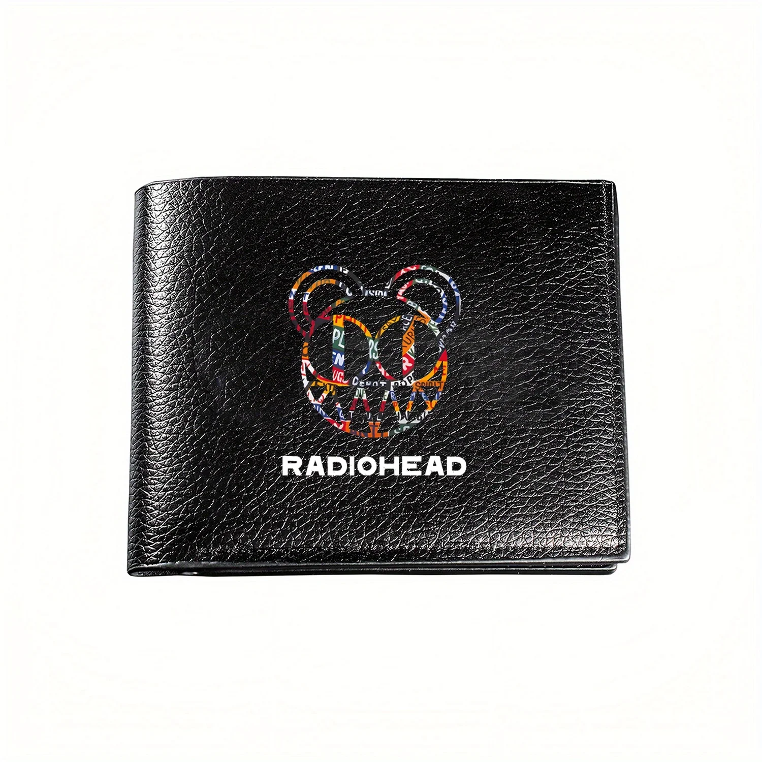 

Radiohead Bear Logo: Stylish Mens Wallet,Business Casual Design,Premium Quality Nice,Elegant Simple Practical,Creative Graphic P