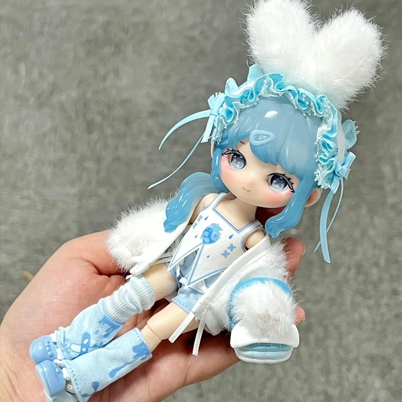 Neue Lilolo 2.5 Binary Sweetheart Series Blind Box Bjd kann mich bewegen, um mit Desktop-Ornamenten, Spielzeug, Weihnachtsgeschenken zu spielen