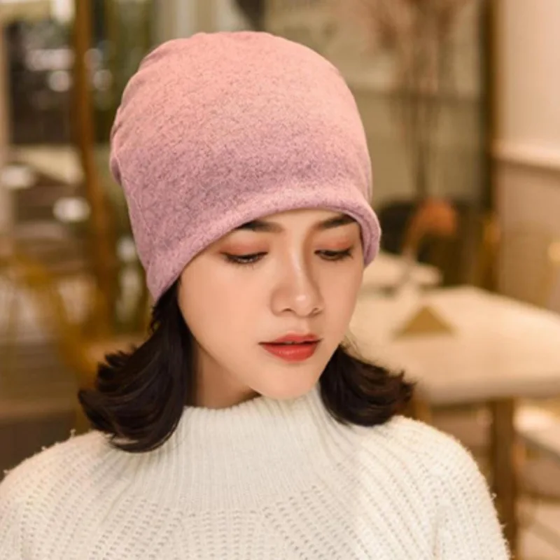 COKK Beanie Stocking Hat Male Winter Hats For Women Men Unisex Knitted Cap Mens Skullies Beanies Warm Turban Hat Female Bonnet