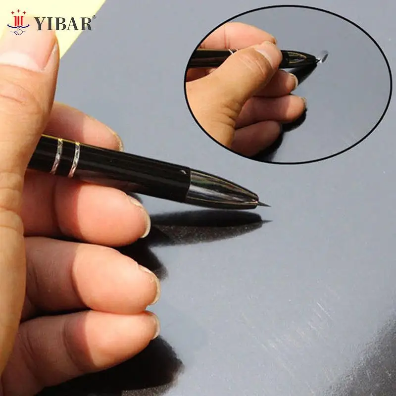 1pc Car Exhaust Pen Car Air Bubble Remove Pen Vinyl Wrap Window Glass Car Air Tint Sticker Release Film Tool Non-slip