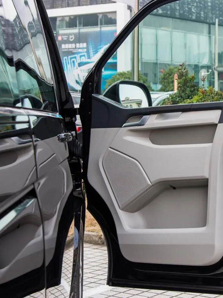 Drzwi samochodu ze stali nierdzewnej Audio Speak pierścień na głośnik okrągłe wykończenie dla VW Transporter (T6) Caravelle 2016 2017 2018 2019 2020 — 2
