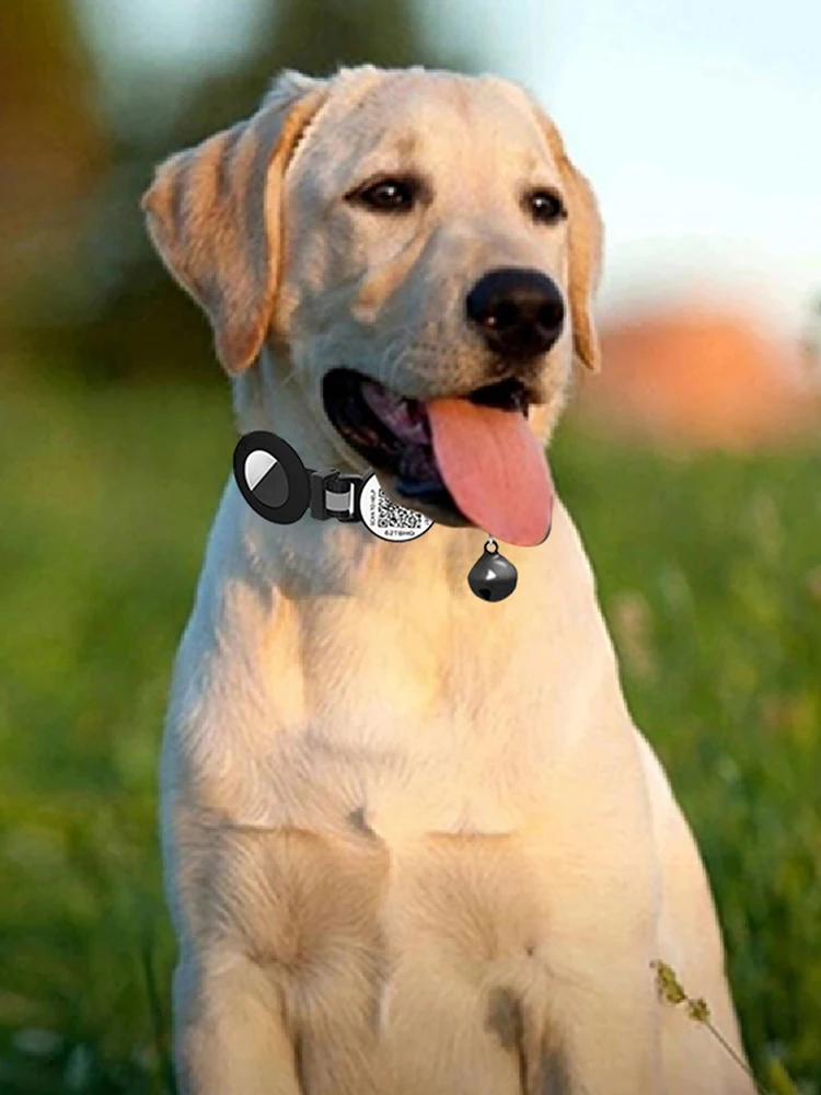 

For Cat Collar Breakaway Cat ID Tag with QR Code Name Tag & Bell Kitten Collar Quick Release Tracker Cat Collars for Cats