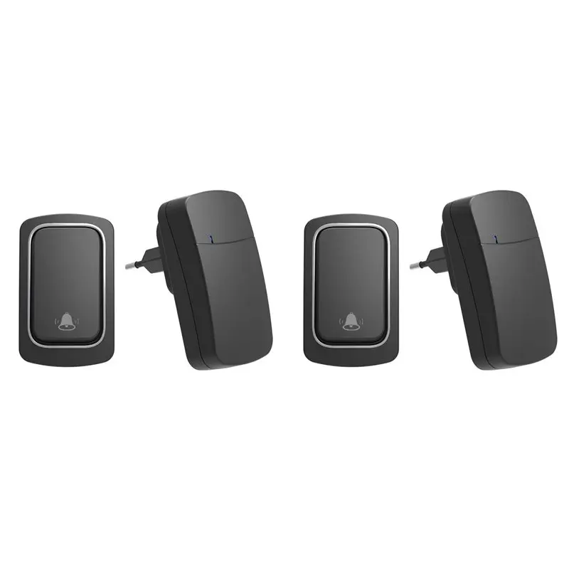 【offerta-anniversario】2x-campanello-wireless-autoalimentato-senza-batteria-impermeabile-per-anziani-sicurezza-domestica