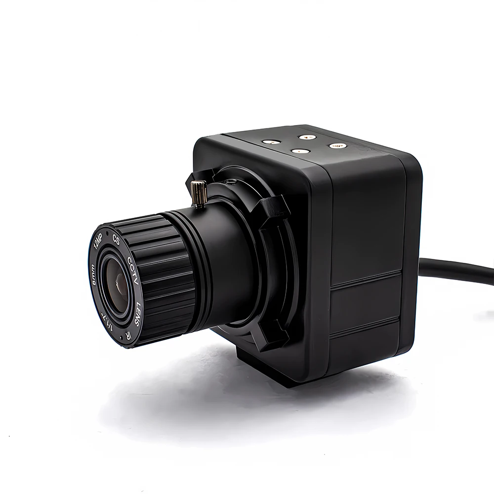 4K 30FPS POE IP Camera 8MP 5-50mm CS Lens Onvif RTSP Security Surveillance Camera for Industrial Machine Vision & Home Security image 3
