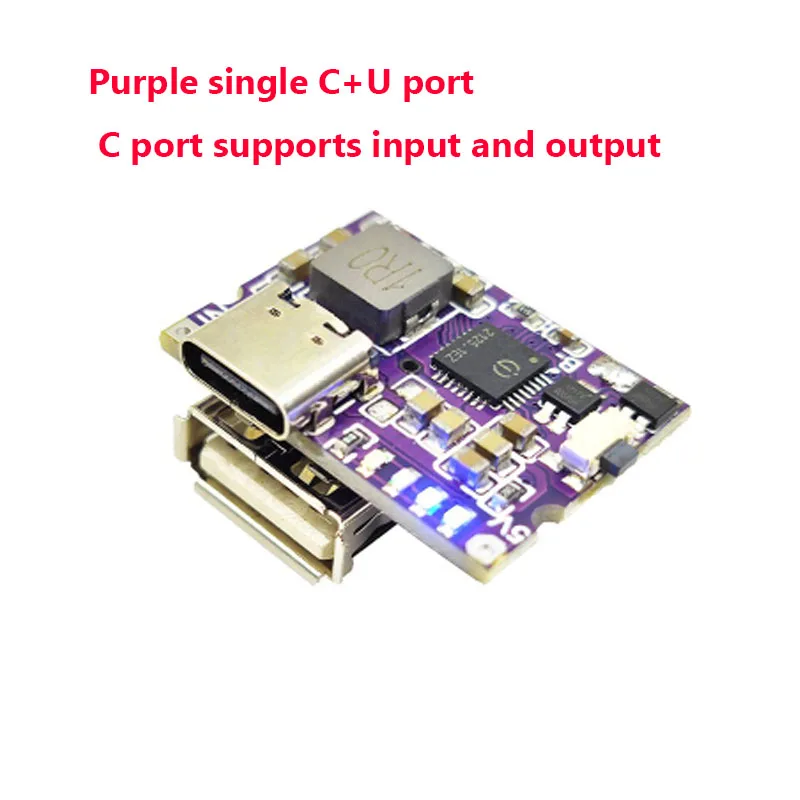 5V to 4.2V mini type-c charger motherboard 3A charging and discharging integrated module can charge mobile phones 5V to 4.2V